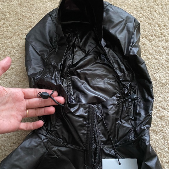 Canada Goose Black Windbreaker Parka Jacket Sz Small - Picture 9 of 16